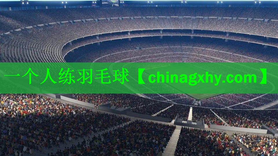 一个人练羽毛球